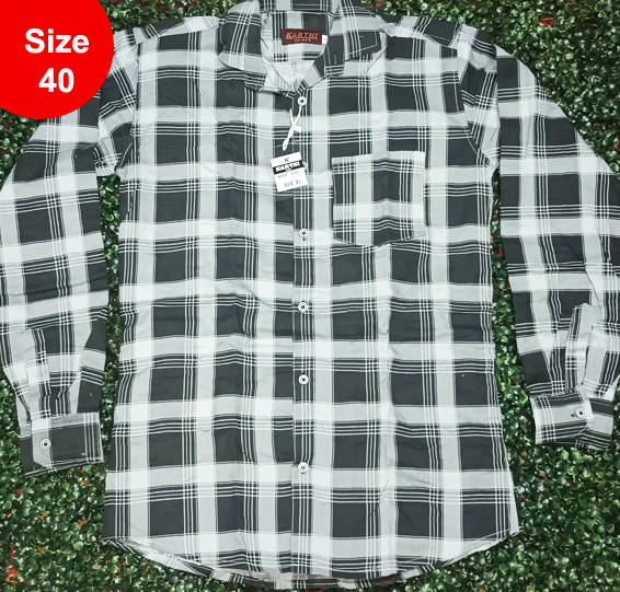 Men's Awesome Black Checked Jacket